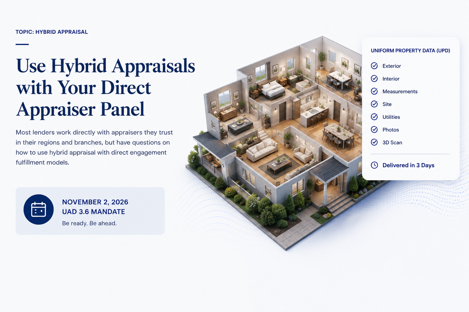 hybrid appraisal with direct engagement